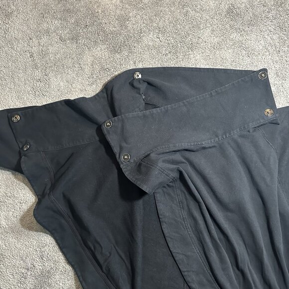 Lululemon Savasana Wrap Womens 4 Black Long Sleeve Jacket Athleisure - Picture 7 of 15